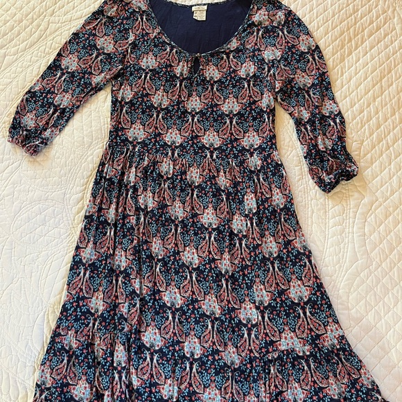 Matilda Jane Dresses & Skirts - Matilda Jane Navy Print Womens Large Dress